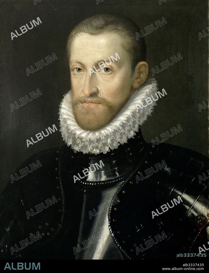 MARTINO ROTA. Portrait of Rudolf II of Austria (1552–1612), Holy Roman Emperor.