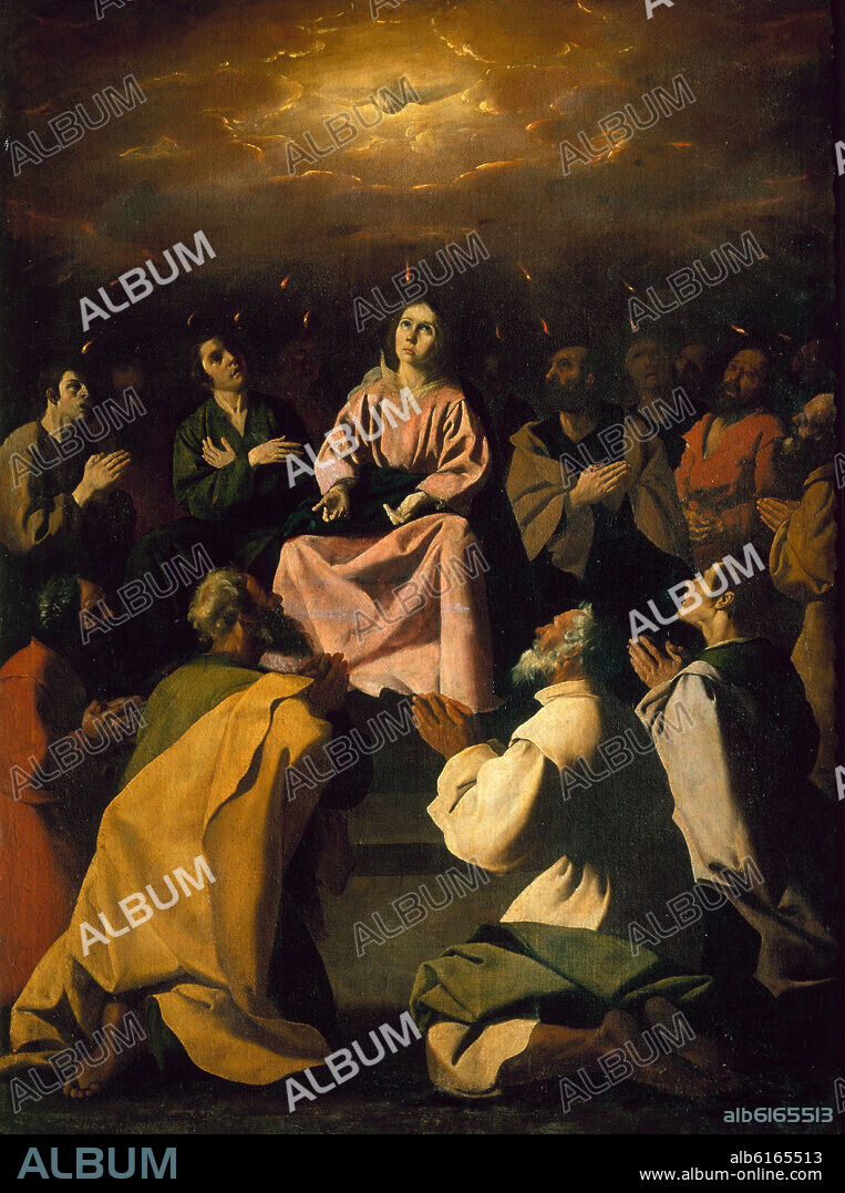 FRANCISCO DE ZURBARAN. PENTECOSTES.