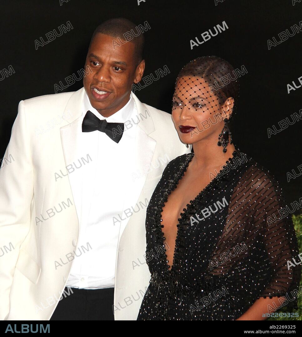 BEYONCE and JAY Z. May 5, 2014 - New York, New York, U.S. - JAY-Z and BEYONCE KNOWLES attend the 2014 Costume Institute Benefit Gala opening of 'Charles James: Beyond Fashion and the new Anna Wintour Costume Center' held at the Metropolitan Museum of Art. 05/05/2014