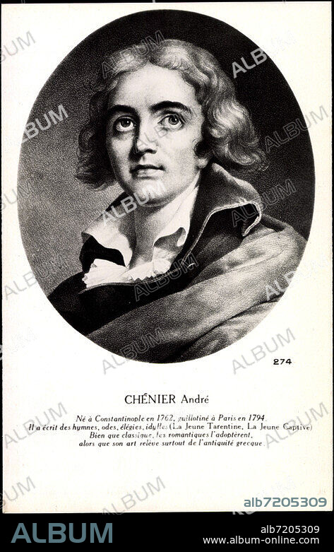 Der französische Dichter André Chénier.