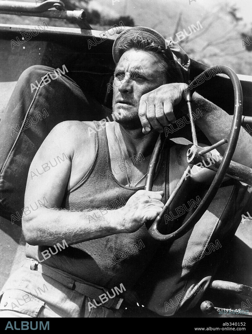 KIRK DOUGLAS in THE HOOK, 1963, directed by GEORGE SEATON. Copyright M.G.M.