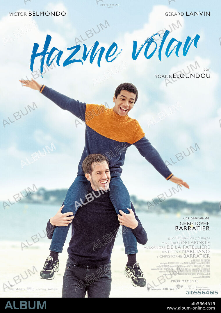 VICTOR BELMONDO and YOANN ELOUNDOU in FLY ME AWAY, 2021 (ENVOLE-MOI), directed by CHRISTOPHE BARRATIER. Copyright FRANCE 2 CINEMA.