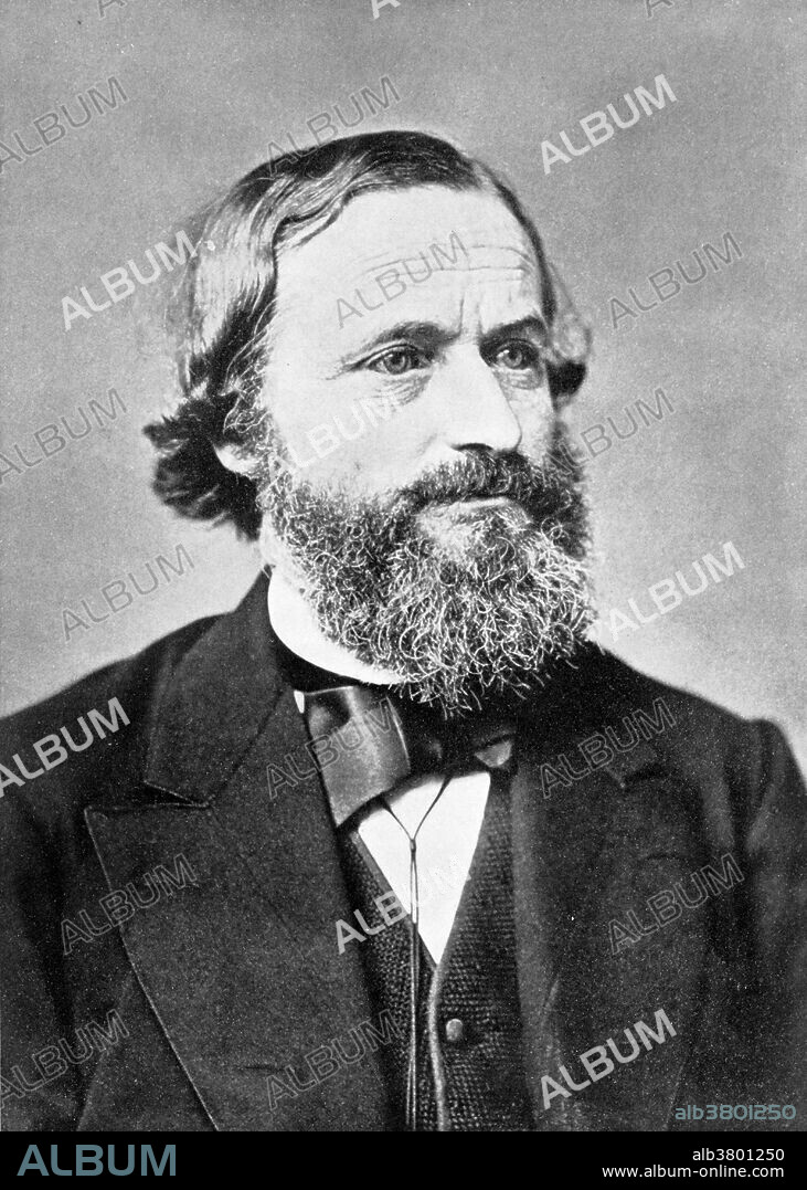 Gustav Robert Kirchhoff (1824-1887) was a German physicist who contributed to the fundamental understanding of electrical circuits, spectroscopy, and the emission of black-body radiation by heated objects. He coined the term "black body" radiation in 1862, and two sets of independent concepts in both circuit theory and thermal emission are named "Kirchhoff's laws" after him, as well as a law of thermochemistry. The Bunsen-Kirchhoff Award for spectroscopy is named after him and his colleague, Robert Bunsen. He contributed greatly to the field of spectroscopy by formalizing three laws that describe the spectral composition of light emitted by incandescent objects. He also contributed to optics, carefully solving Maxwell's equations to provide a solid foundation for Huygen's principle (and correcting it in the process). He died in 1887 at the age of 63.