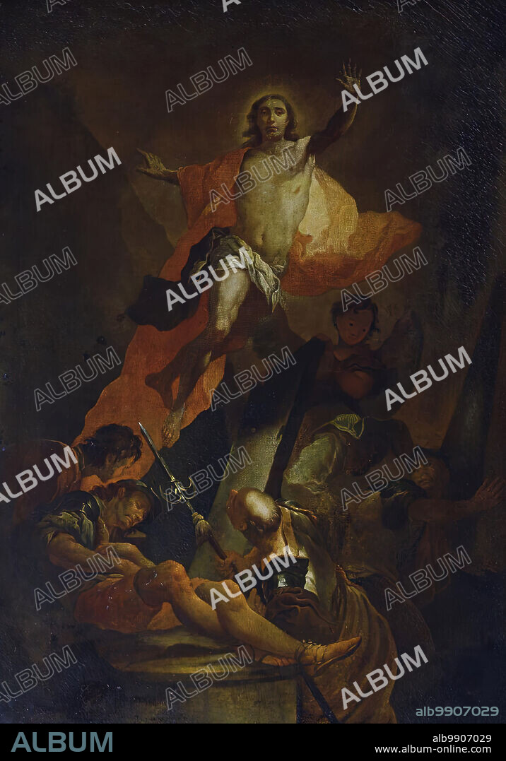 FRANZ XAVER WAGENSCHON. Resurrection of Christ, c1750/1770.