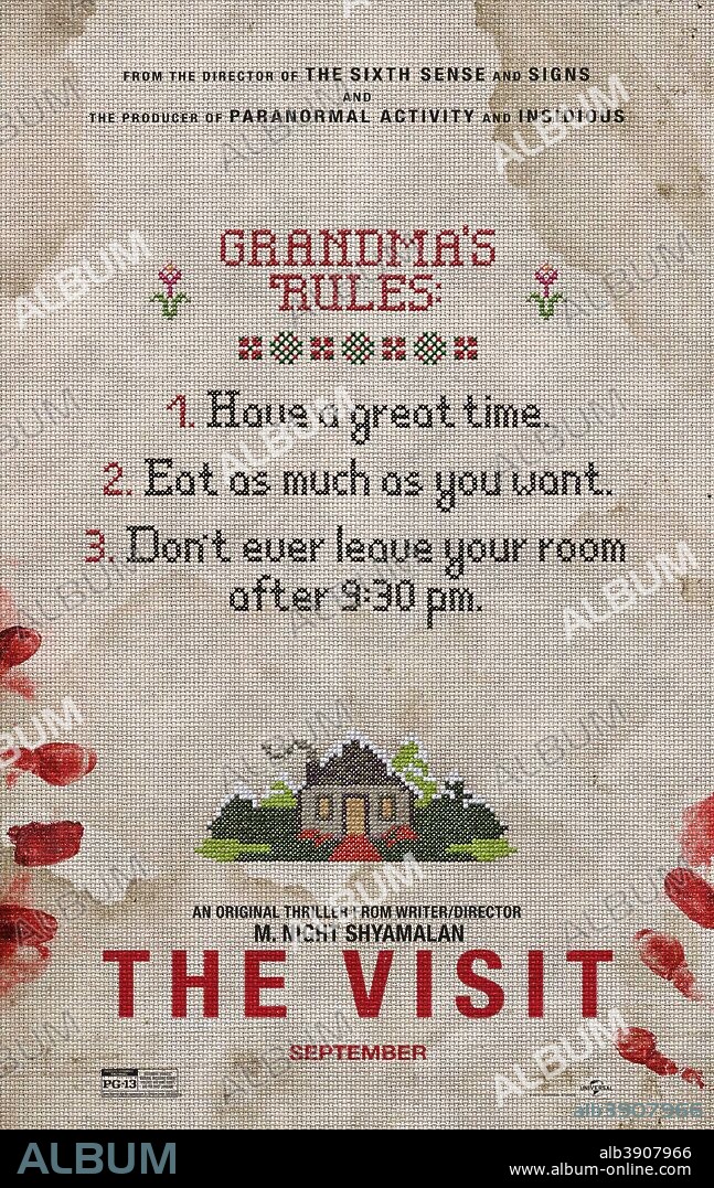 Poster de LA VISITA, 2015 (THE VISIT), dirigida por M. NIGHT SHYAMALAN. Copyright BLINDING EDGE PICTURES/BLUMHOUSE PRODUCTIONS.