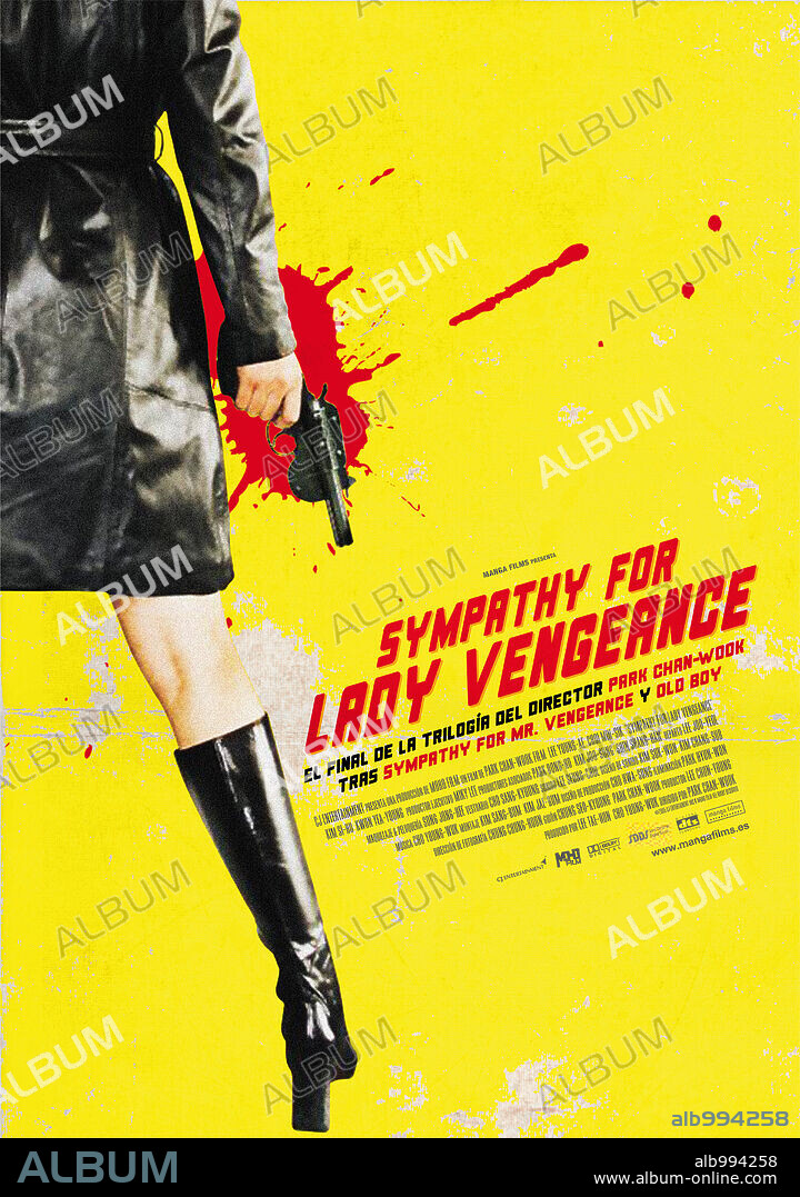 Poster of SYMPATHY FOR LADY VENGEANCE, 2005 (CHINJEOLHAN GEUMJASSI), directed by PARK CHAN-WOOK. Copyright MOHO FILMS.