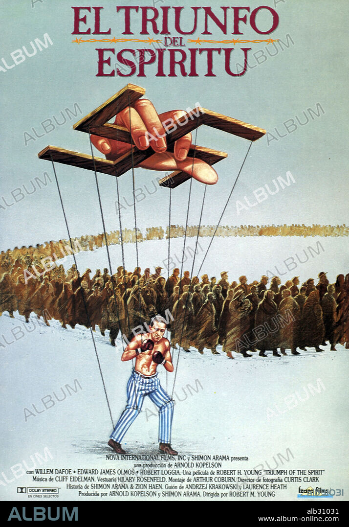 Poster of TRIUMPH OF THE SPIRIT, 1989.