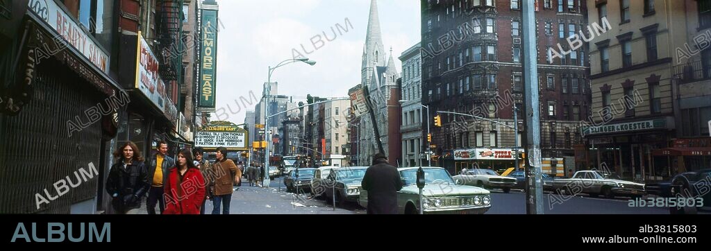 Fillmore East, New York City, 1970