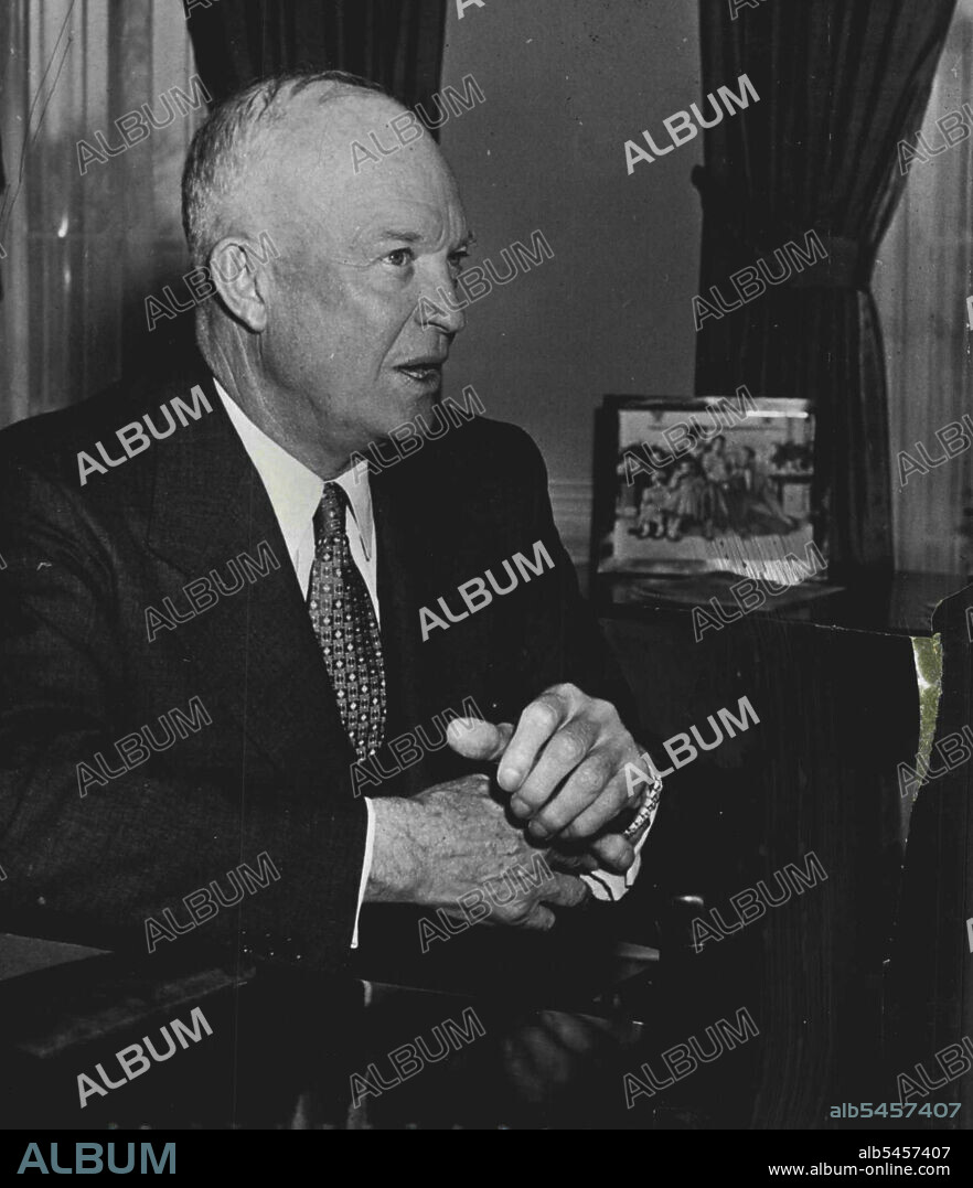 Dwight Eisenhower - President of the U.S.A. February 01, 1954.
