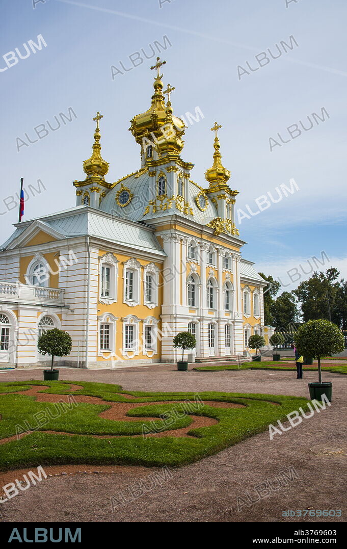 Peterhof (Petrodvorets), UNESCO World Heritage Site, St. Petersburg, Russia, Europe.