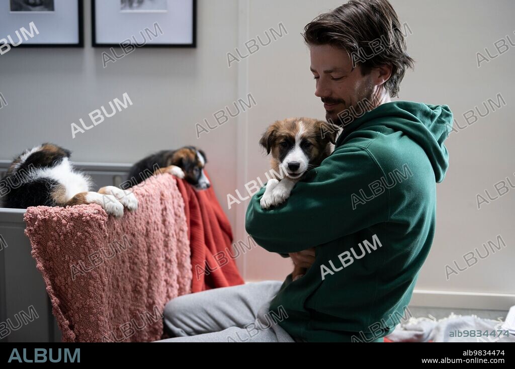 GRANT GUSTIN in PUPPY LOVE, 2023, unter der Regie von NICK FABIANO und RICHARD REID. Copyright Buzzfeed Studios.