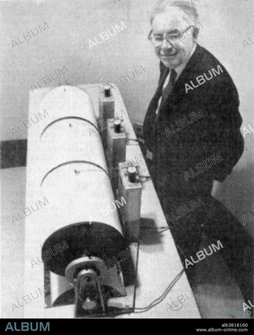 Charles Francis Richter (April 26, 1900 - September 30, 1985) was an American seismologist and physicist. He was educated at Stanford University, California. He started his PhD at Caltech, California, and later spent most of his career there (from 1937 onwards). Richter is most famous as the creator of the Richter magnitude scale which, until the development of the moment magnitude scale in 1979, quantified the size of earthquakes. Inspired by Kiyoo Wadati's 1928 paper on shallow and deep earthquakes, Richter first used the scale in 1935 after developing it in collaboration with Beno Gutenberg; both worked at California Institute of Technology. The scale measures the magnitude of an earthquake, ranging from 1-9. An increase of one unit equates to a 30-fold increase in earthquake energy. In the 1960s he became involved in earthquake engineering through development of building codes for earthquake prone areas. The city government of Los Angeles removed many ornaments and cornices from municipal buildings in the 1960s as a result of Richter's awareness campaigns. After the 1971 San Fernando earthquake, the city cited Richter's warnings as important in preventing many deaths. Richter retired in 1970. He was also a naturist, and travelled to many nudist communities with his wife. He died of congestive heart failure in 1985 at the age of 85.