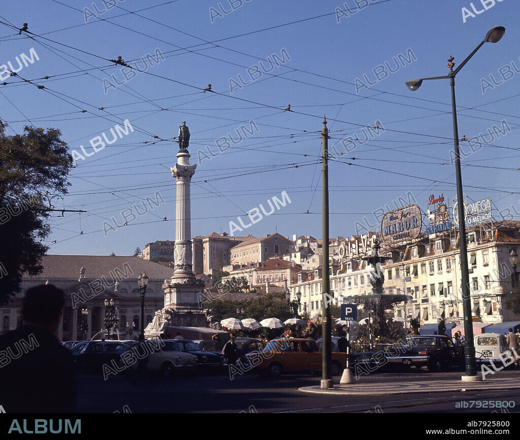 PLAZA DE DON PEDRO IV - FOTO AÑOS 60.