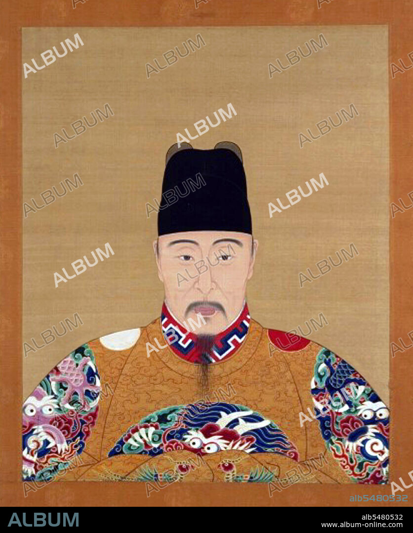 Emperor Jiajing, 12th ruler of the Ming Dynasty (r. 1521-1567). Personal Name: Zhu Houcong, Zhu Hòucong. Posthumous Name: Sudi, Sùdì. Temple Name: Shizong, Shìzong. Reign Name: Ming Jiajing, Ming Jiajìng. The Jiajing Emperor was the 12th Ming Dynasty Emperor of China who ruled from 1521 to 1567. His era name means 'Admirable Tranquility'. After 45 years on the throne (the second longest reign in the Ming Dynasty), Emperor Jiajing died in 1567 – possibly due to mercury overdose – and was succeeded by his son, the Longqing Emperor. Though his long rule gave the dynasty an era of stability, Jiajing's neglect of his official duties resulted in the decline of the dynasty at the end of the 16th century.