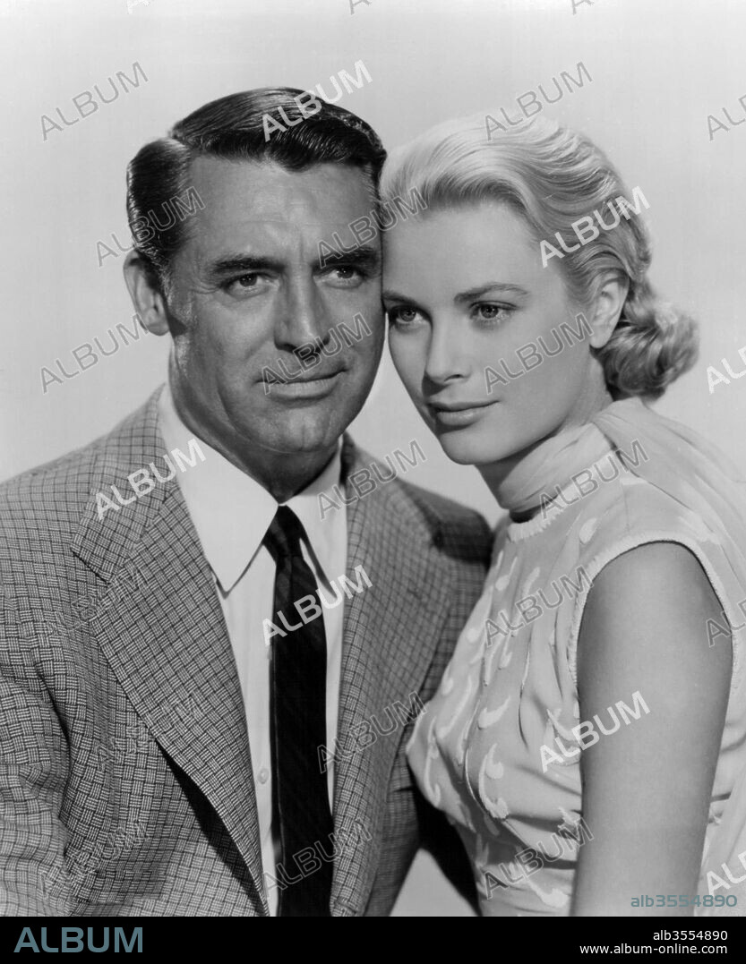 CARY GRANT and GRACE KELLY in TO CATCH A THIEF, 1955, directed by ALFRED HITCHCOCK. Copyright PARAMOUNT PICTURES.