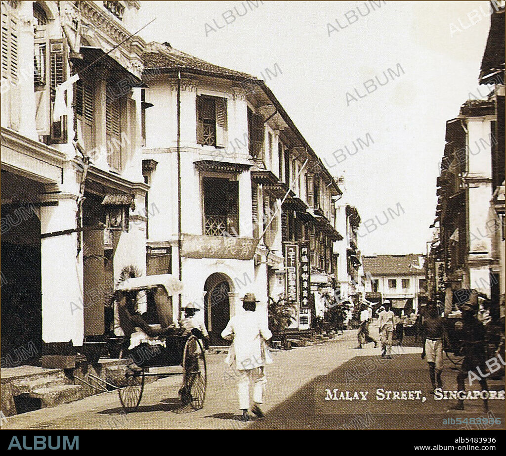 At the beginning of the 20th century Malay Street, together with contiguous Hylam and Bencoolen Streets, was notorious for its Japanese karayuki-san brothels. The area was known to its Japanese residents as Suteretsu or 'street'. The Japanese prostitution industry began to wind down after World War I under pressure from the Japanese authorities. The area comprised many dilapidated two storey shop houses, the last of which were demolished in the early 1980s. Today the old street is incorporated within Bugis Junction, a pedestrian shopping mall made up of three streets - Malabar Street, Malay Street and Hylam Street. The streets are the first in Singapore to be air-conditioned and are thus commonly refered to as 'indoor streets'.