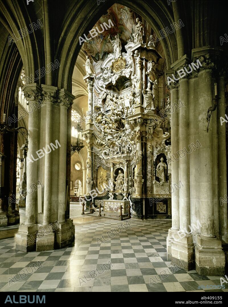 TOME, NARCISO, SCULPTOR. Catedral de Toledo. Interior. Retablo del Transparente. Toledo, España.