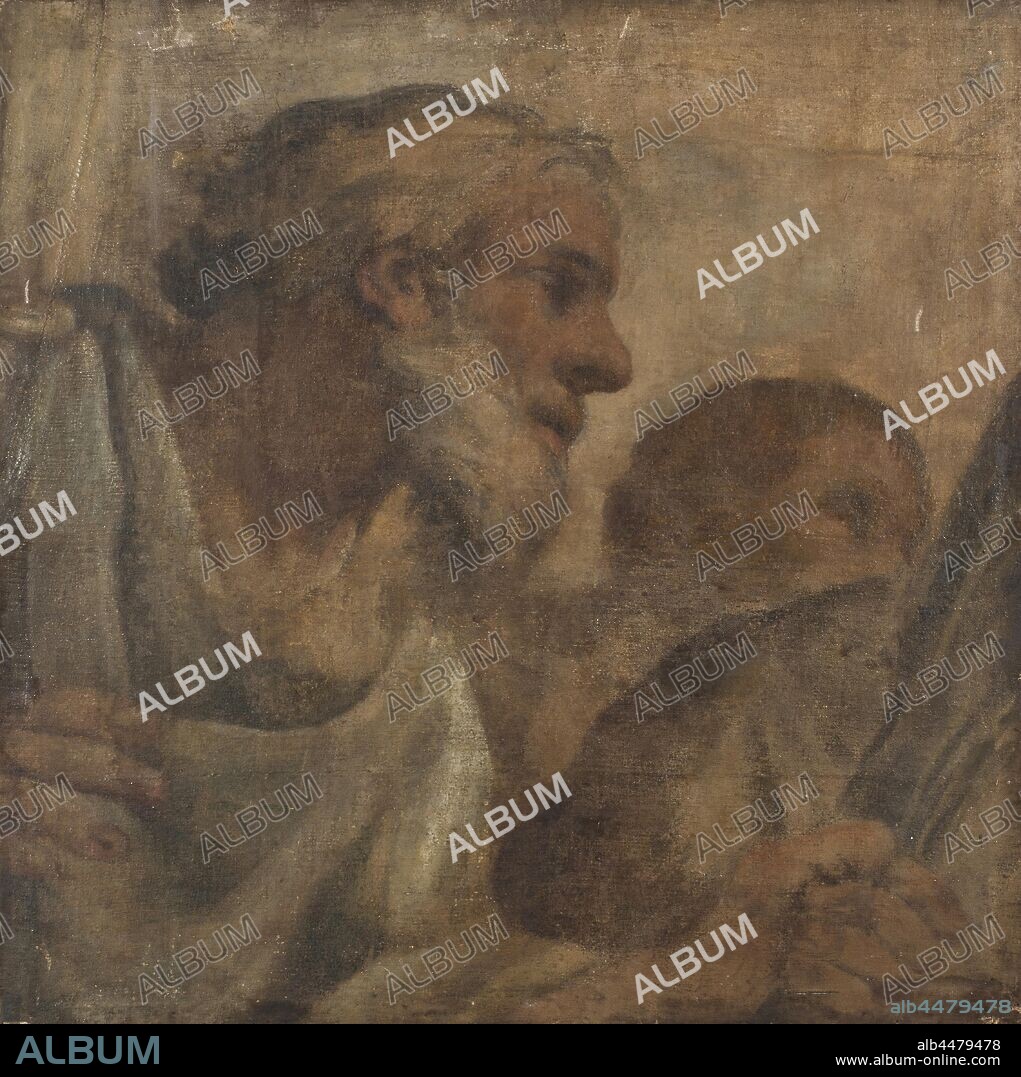 Pietro da Cortona, Figure, Oil on canvas, Height, 124.5 cm (49 inches), Width, 125.5 cm (49.4 inches).