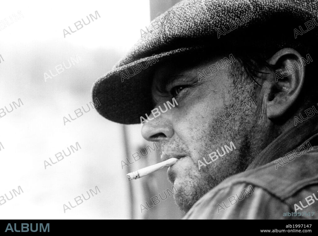 JACK NICHOLSON dans IRONWEED - LA FORCE DU DESTIN, 1987 (IRONWEED), réalisé par HECTOR BABENCO. Copyright TRI STAR PICTURES.