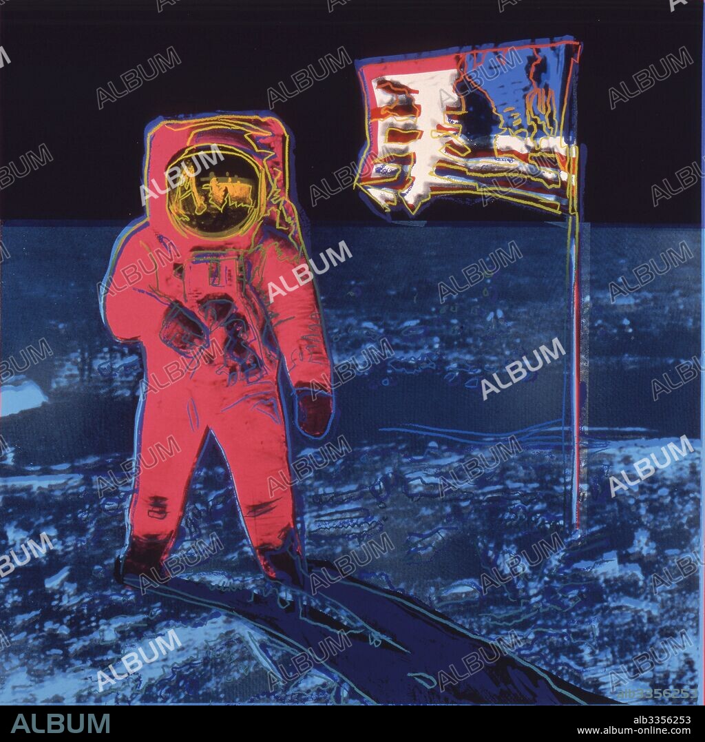 ANDY WARHOL. Moonwalk (1, pink).