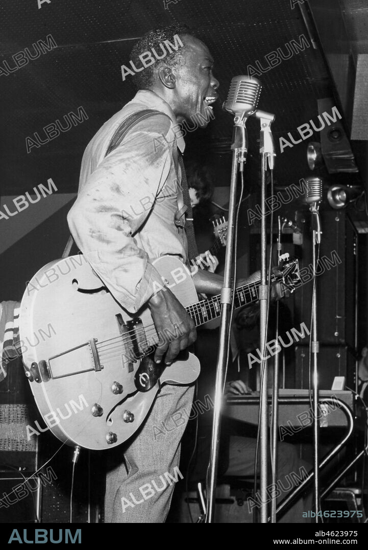BRIAN FOSKETT. John Lee Hooker, The Flamingo Club, Soho, London, 1961.