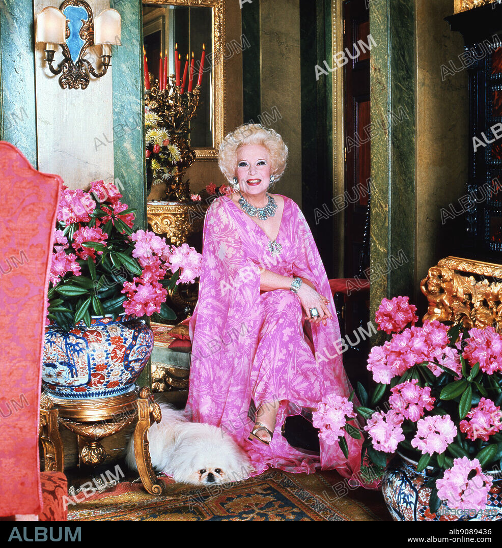 Dame Mary Barbara Hamilton Cartland - 9th July 1901 - 21 May 2000 .