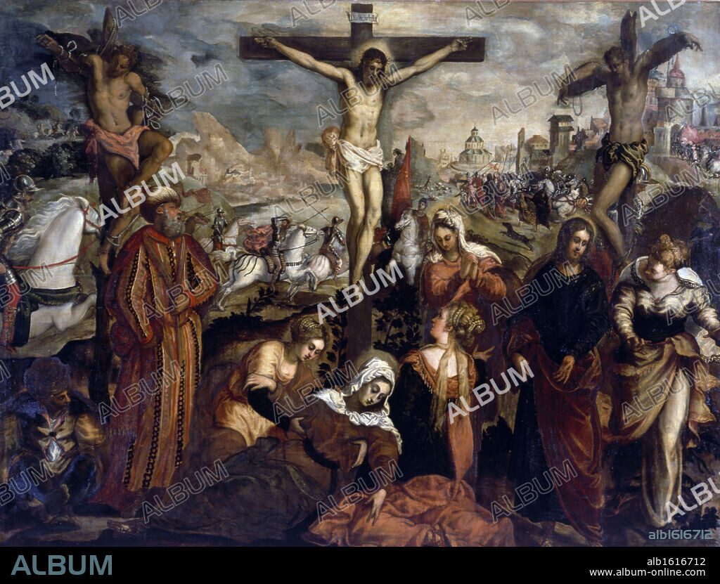 The Crucifixion   Jacopo Tintoretto (1518-1594 Italian)   Museo Civico, Padua, Italy.