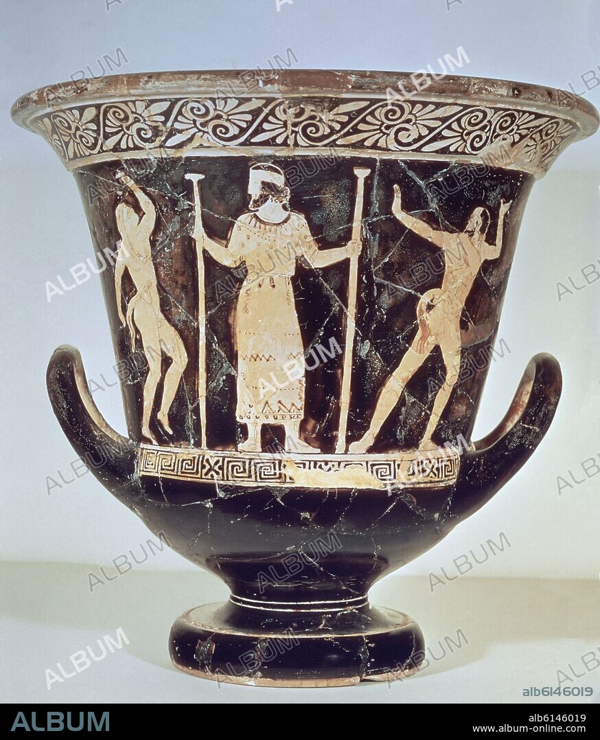VASO DE PROMETEO - CERAMICA GRIEGA.