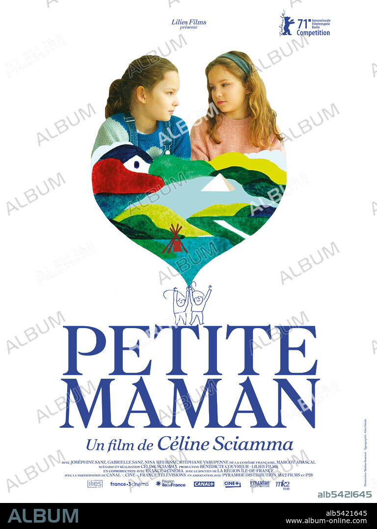 Poster de PETITE MAMAN, 2021, dirigida por CELINE SCIAMMA. Copyright Lilies Films / MK2 Films.