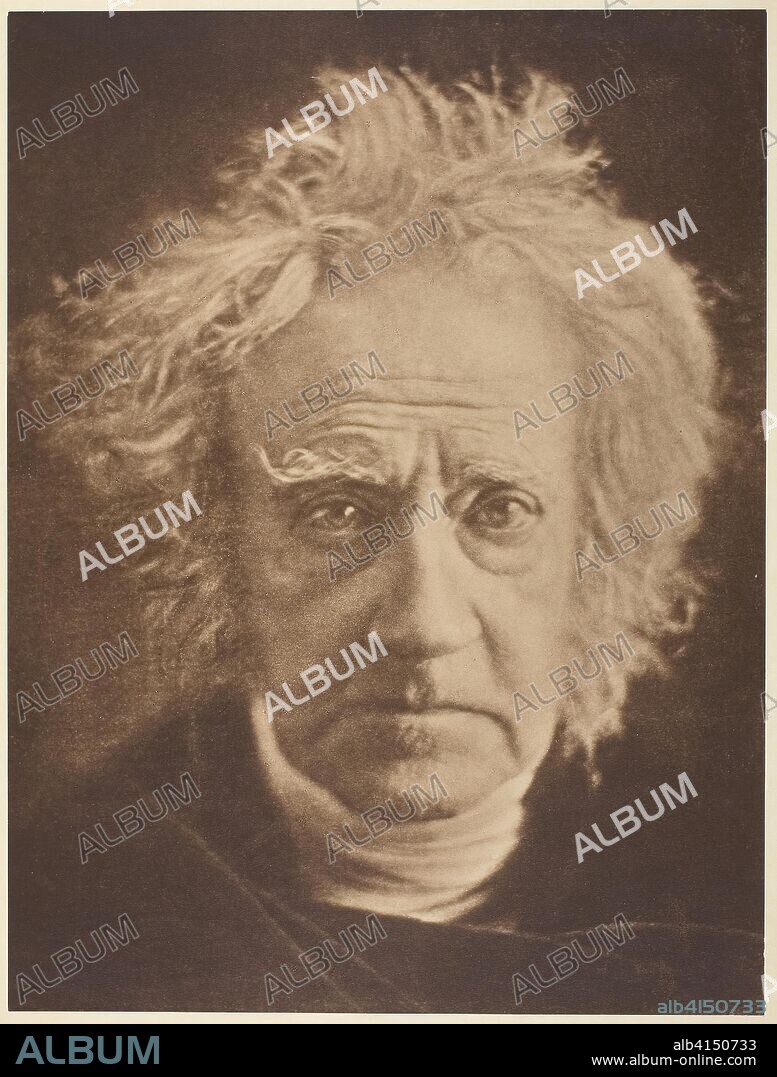 ALFRED STIEGLITZ. Sir John Herschel. Julia Margaret Cameron; English, 1815-1879. Date: 1867. Dimensions: 36 × 27.2 cm (image/paper); 42.3 × 32.8 cm (mount). Carbon print. Origin: England.