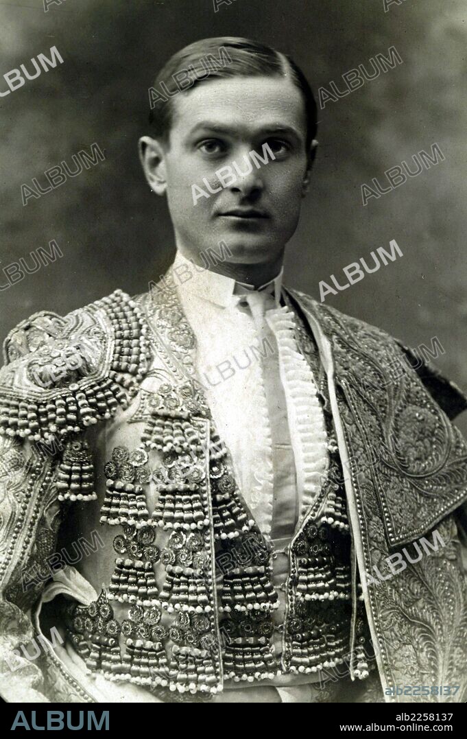 BOMBITA. RICARDO TORRES. MATADOR DE TOROS ESPAÑOL.TOMARES 1879 - 1936. REPRODUCCION FOTO.