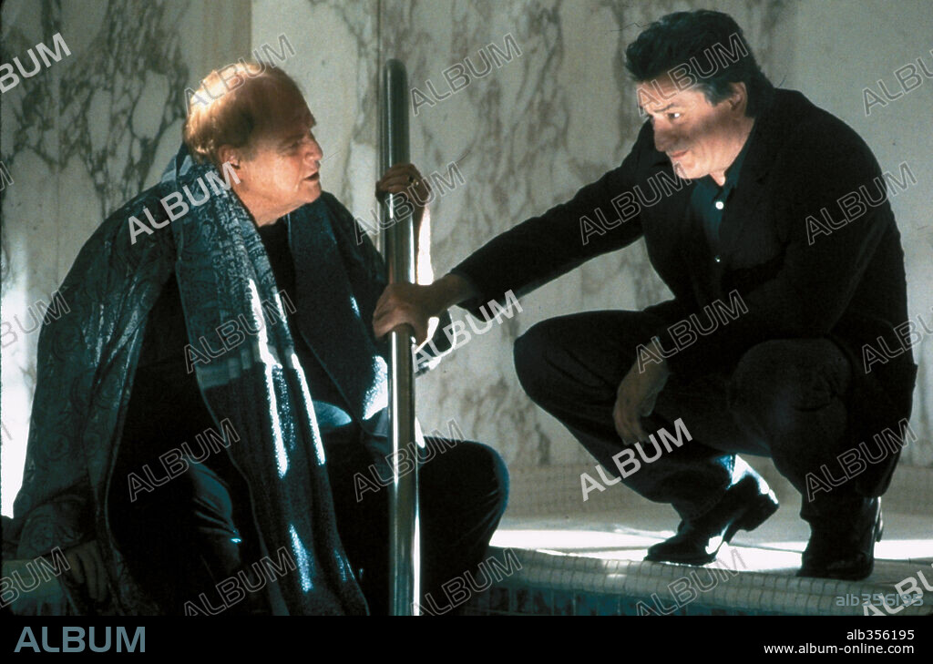 MARLON BRANDO und ROBERT DE NIRO in THE SCORE, 2001, unter der Regie von FRANK OZ. Copyright MANDALAY PICTURES / CARUSO, PHILLIP.