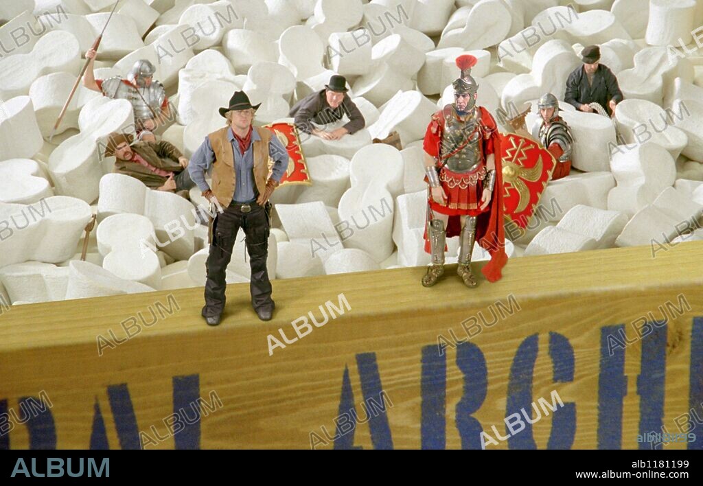 OWEN WILSON y STEVE COOGAN en NOCHE EN EL MUSEO 2, 2009 (NIGHT AT THE MUSEUM: BATTLE OF THE SMITHSONIAN), dirigida por SHAWN LEVY. Copyright 20TH CENTURY FOX.