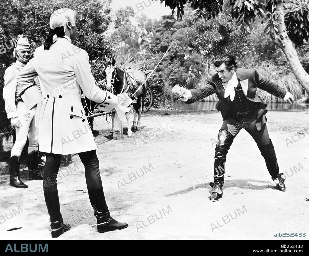 STEWART GRANGER in SCARAMOUCHE - DER MANN MIT DER MASKE, 1952 (SCARAMOUCHE), unter der Regie von GEORGE SIDNEY. Copyright M.G.M.