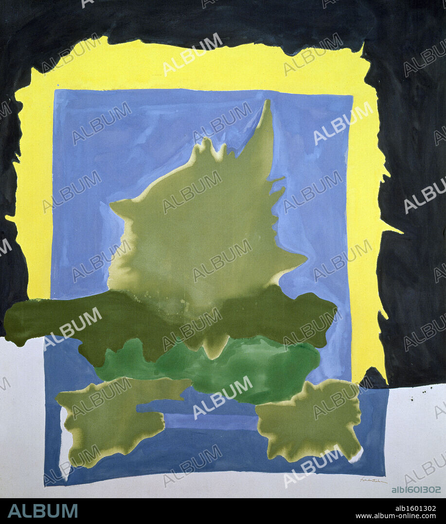 Interior Landscape by Helen Frankenthaler,  (born 1928),  USA,  California,  San Francisco,  San Francisco Museum of Modern Art.