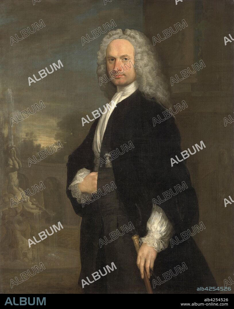 RICHARD WILSON. Boulter Tomlinson, (1714 - 1782), 1749.  Welsh peer.