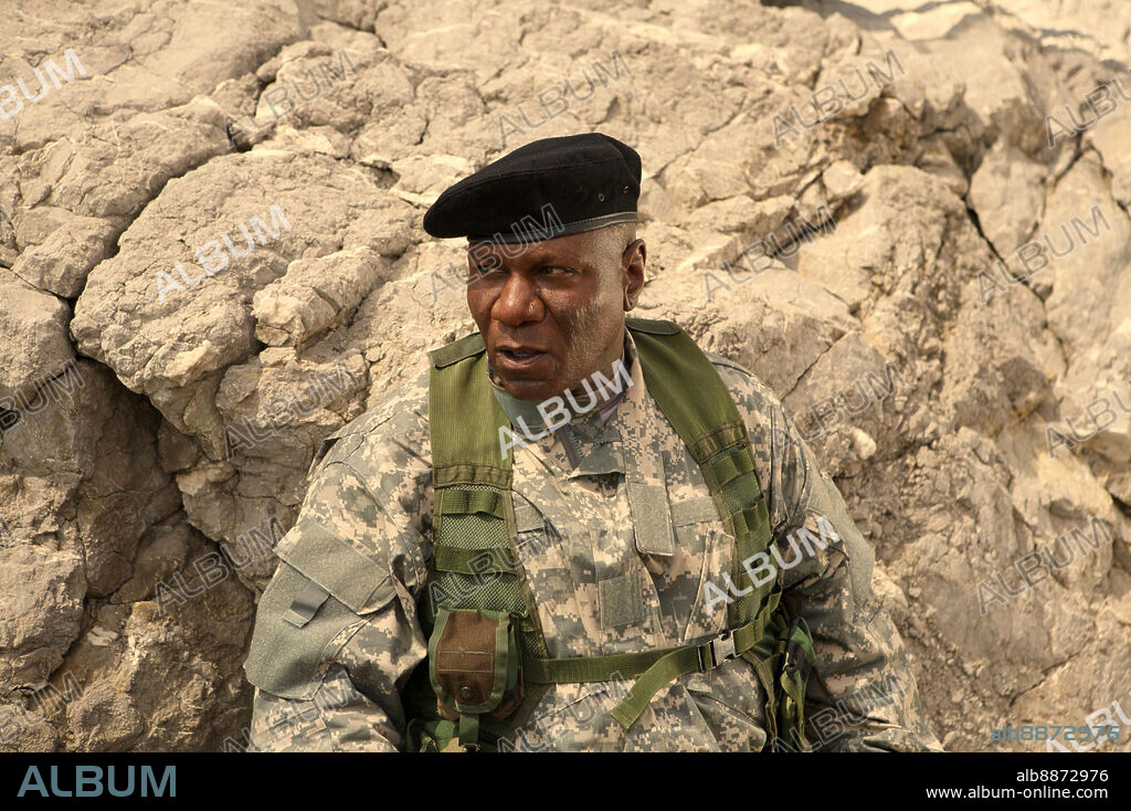VING RHAMES in SOLDIERS OF FORTUNE, 2012, directed by MAKSIM KOROSTYSHEVSKY. Copyright Globus-Film.
