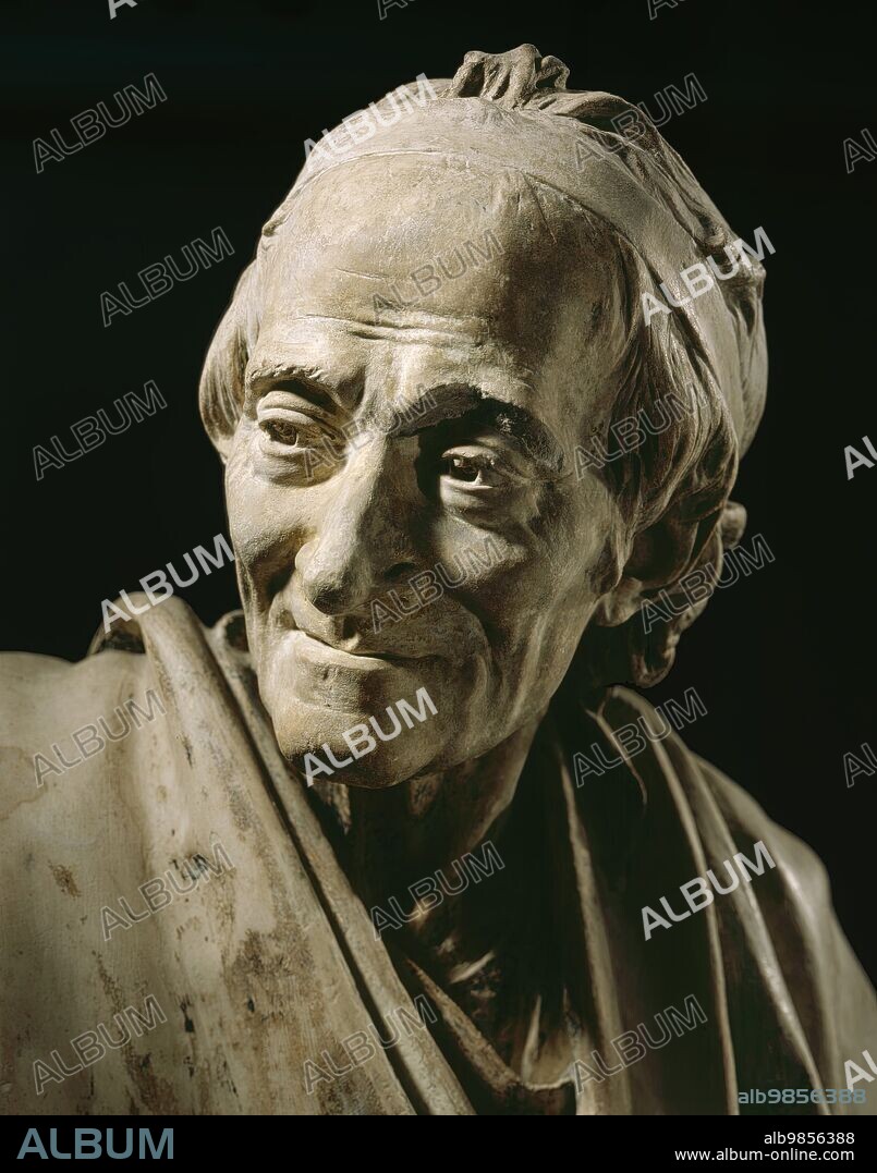 JEAN-ANTOINE HOUDON. Seated Voltaire (image 4 of 6), between c.1779 and c.1795.