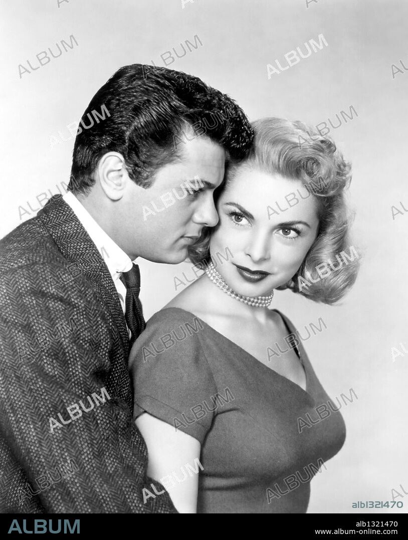 JANET LEIGH y TONY CURTIS.