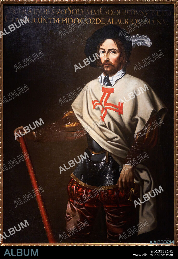 Godofredo de Bouillón, PEDRO ORRENTE (1580-1645), Museo de Bellas Artes de Valencia, Comunidad Valenciana, Spain.