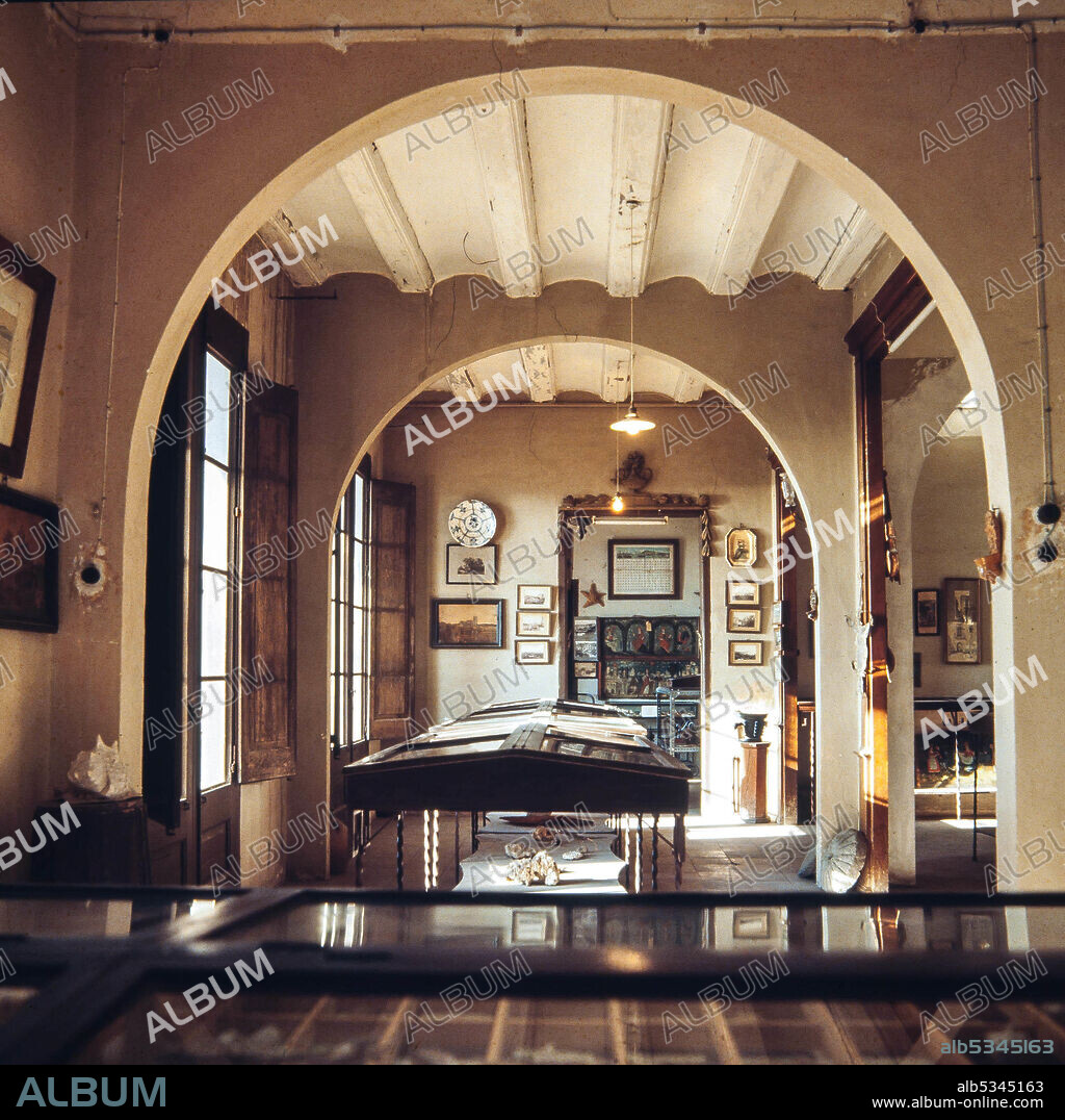 El Cau de la Costa Brava, Museu de la Pesca de Palamós. Fotografía del año 1980.