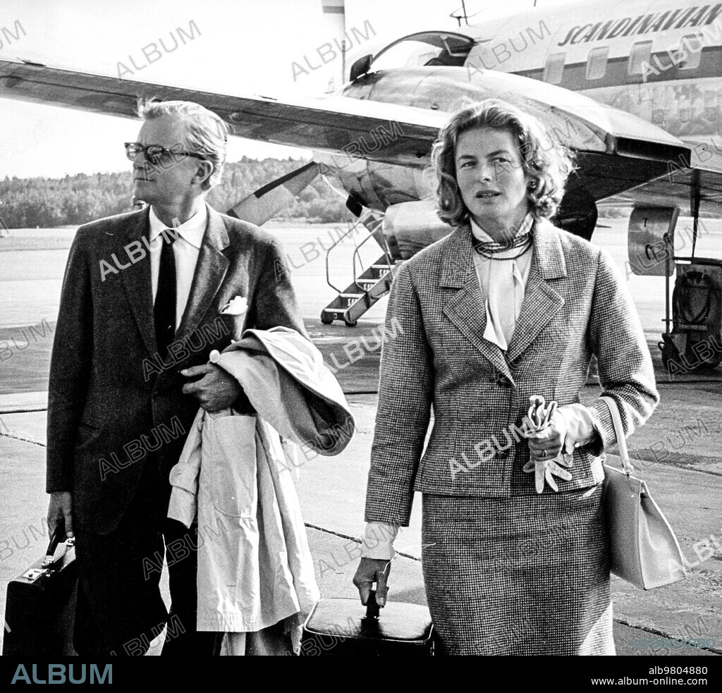 Ingrid bergman, lars schmidt, 1960.