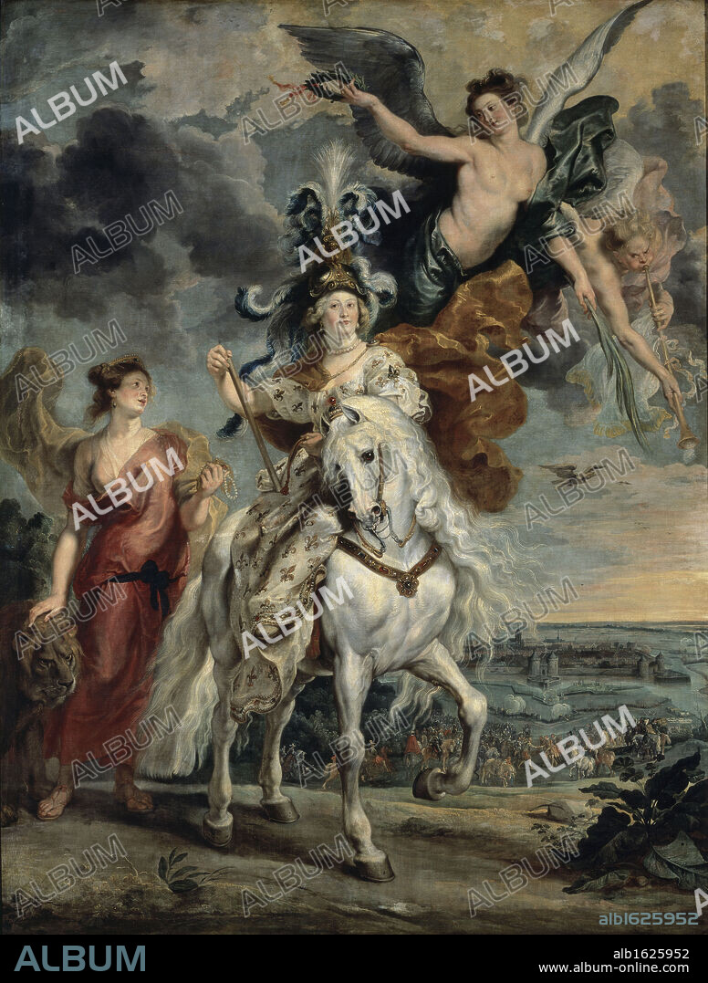 The Capture of Juliers  (Life of Marie de Medici, Queen of France)  1622  Peter Paul Rubens (1577-1640/Flemish)  Musee du Louvre, Paris, France.