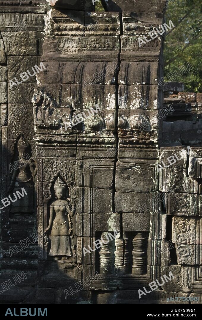 Banteay Kdei temple, Angkor Thom, Angkor, UNESCO World Heritage Site, Siem Reap, Cambodia, Indochina, Southeast Asia, Asia.