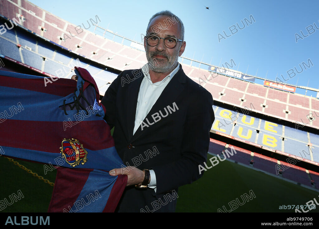 Barcelona, 03/29/2017. Interview with Julio Alberto, former Barcelona Football Club player at the Camp Nou. Photo: Orio Campuzano ARCHDC.