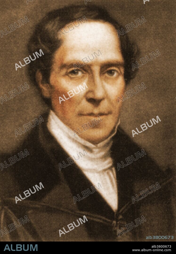 Gideon Algernon Mantell (1790-1852) was an English obstetrician, geologist and palaeontologist. His attempts to reconstruct the structure and life of Iguanodon began the scientific study of dinosaurs. Mantell and his wife were the first to discover and the eventual identification of the first fossil teeth, and later much of the skeleton, of Iguanodon in 1822.