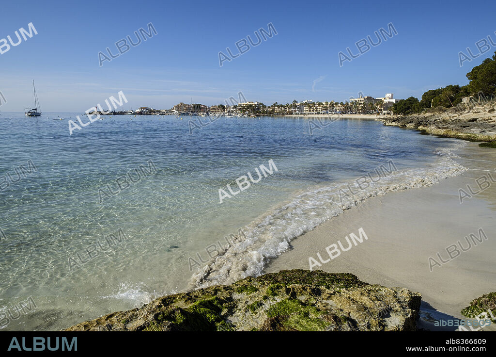 Es Dolç Beach, Ses Salines, Mallorca, Balearic Islands, Spain.