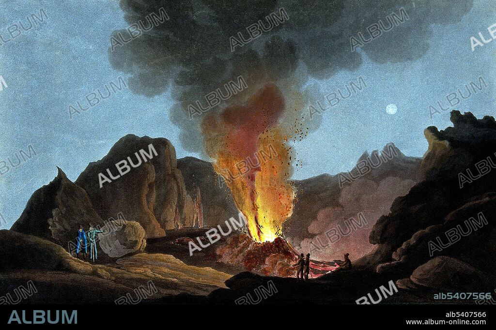 Vesuvius Eruption, 1829