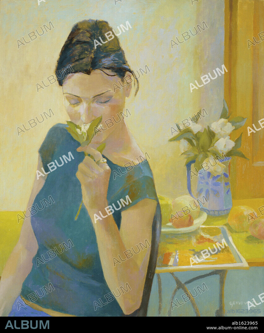 Perfume  2001  Graciela Genoves (b.1962/Argentinean)  Oil on panel  Zurbaran Galeria, Buenos Aires, Argentina.
