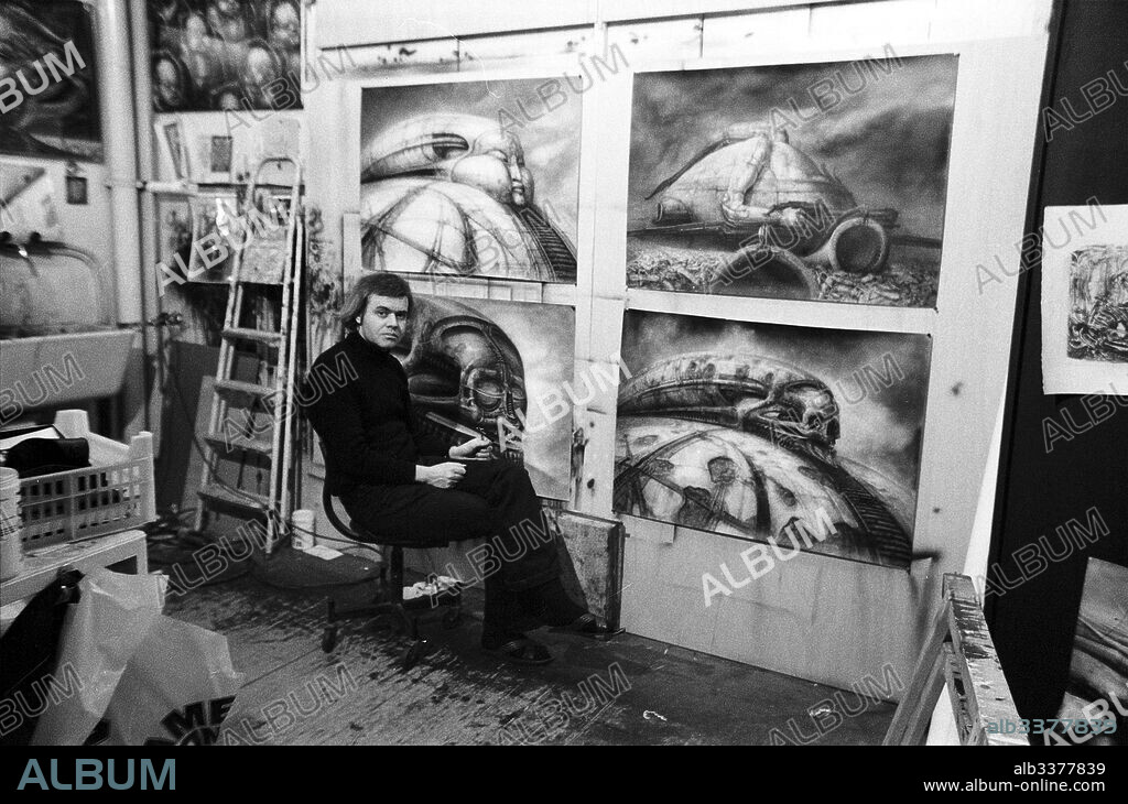 H. R. Giger dans JODOROWSKY'S DUNE, 2013, réalisé par FRANK PAVICH. Copyright HIGHLINE PICTURES/CAMERA ONE/ENDLESS PICNIC/SNOWFORT PICTURE.